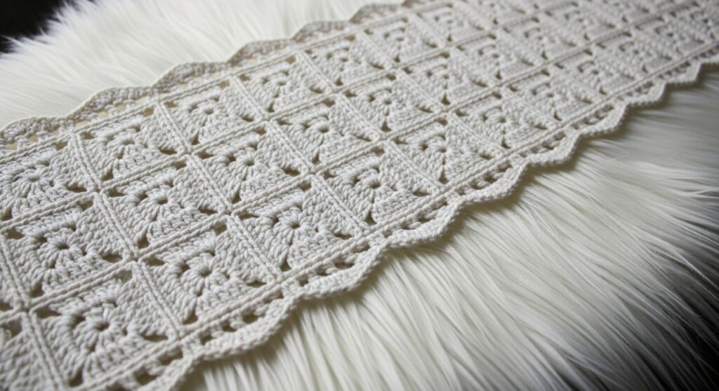 Essa técnica simples de quadradinhos está conquistando crocheteiras artesanais