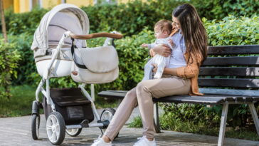 Cesto de crochê para carrinho que une charme e organização