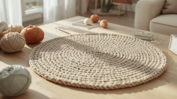 Segundo crocheteiras, esse tapete redondo de crochê é um dos mais fáceis e bonitos de confeccionar