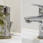 O truque de encanador que previne o calcário e mantém as torneiras sempre brilhando
