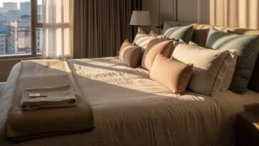 Hotéis de luxo estão abandonando o edredom tradicional por alternativas mais leves e confortáveis