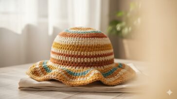 Quer um look de verão com toque artesanal? Aposte no chapéu de crochê