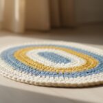 Como fazer um tapete de crochê oval fácil que fica um charme