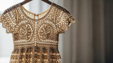 Esse vestido de crochê é a prova de que o feito à mão nunca sai de moda