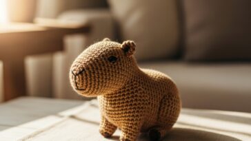 Esse amigurumi vai te provar que o crochê é pura terapia