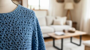 Essa blusa de crochê é o projeto perfeito para unir estilo e terapia