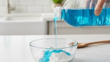 A mistura de bicarbonato de sódio e detergente é um dos truques domésticos mais versáteis e econômicos.