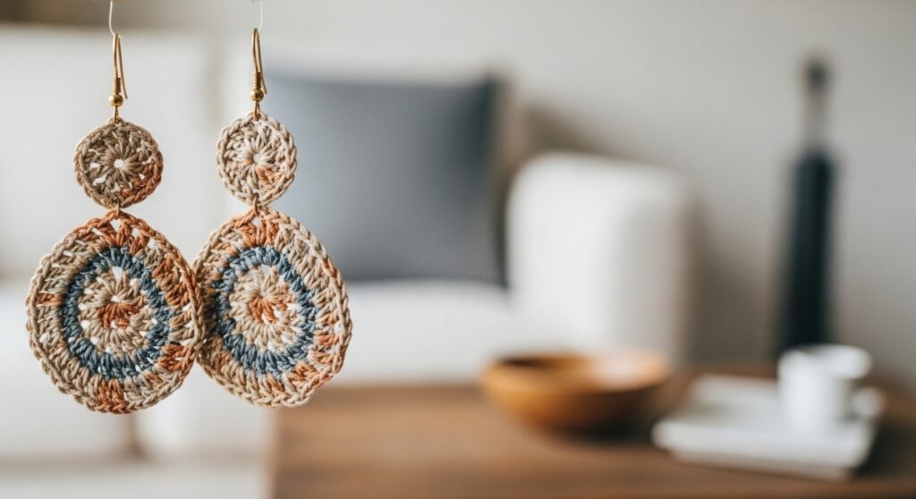 Esses brincos artesanais são tão leves que você esquece que está usando