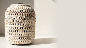 Essa capa de crochê é o segredo para uma cozinha linda e cheia de estilo