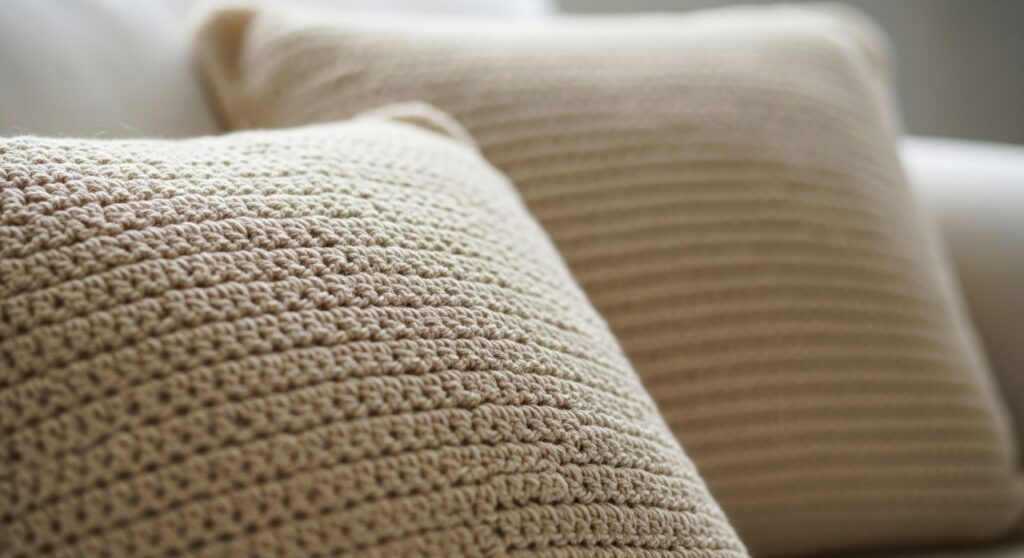 O segredo das crocheteiras criativas: capas de almofadas que transformam qualquer ambiente