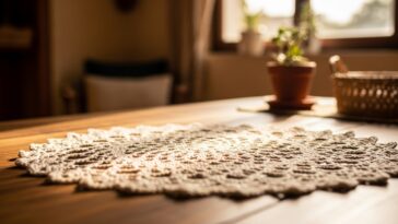 Crocheteiras apaixonadas estão criando centrinho de mesa cheio de estilo e elegância