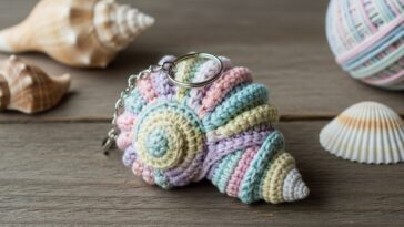 Chaveiros em crochê que estão ganhando espaço nas bolsas mais estilosas