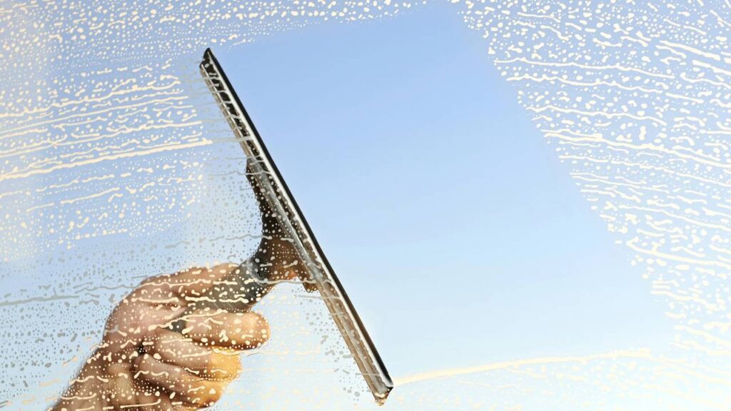 O truque barato que deixou meus vidros brilhando como novos