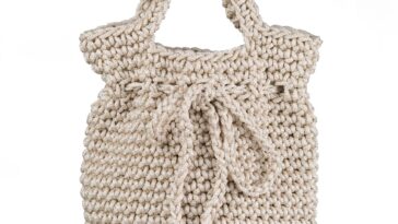 O modelo artesanal de bolsa que virou tendência entre quem ama crochê moderno
