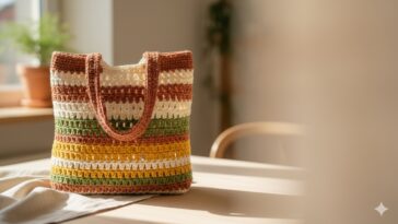 Transforme fios em uma ecobag de crochê incrível e cheia de personalidade