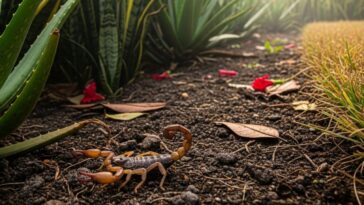 Jardins mal-cuidados que se tornam pontos estratégicos para escorpiões