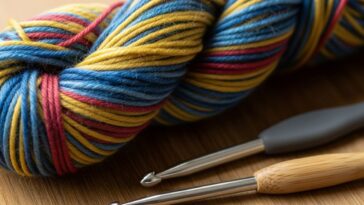 Como escolher fio mesclado e agulha ideal para crochê criativo com acabamento perfeito