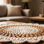 Jogo americano de crochê fácil: elegância e proteção à mesa