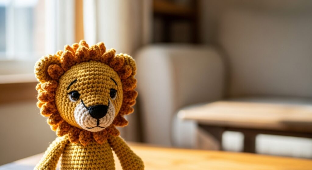 O amigurumi de leãozinho que está encantando crocheteiras apaixonadas por fofura