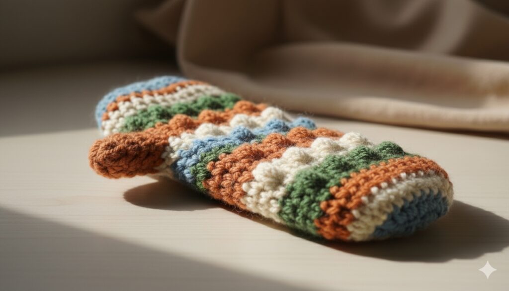 Luva de crochê dá aquele toque artesanal que muda tudo no frio