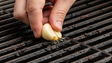 Esse truque com o dente de alho é a solução definitiva para um churrasco sem dores de cabeça.