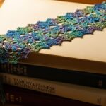 Marcador de livro em crochê passo a passo para leitura com estilo