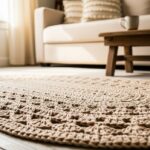 Tapete oval de crochê: o clássico do artesanato que nunca sai de moda