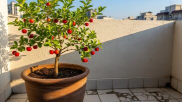 A árvore perfeita para casas pequenas: não levanta o piso e ainda dá frutos no verão