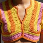 A blusa cropped de crochê que combina com tudo e ainda é fácil de fazer