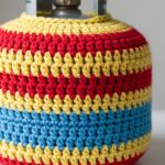 Como fiz uma capa de botijão de crochê que não fica torta nem larga