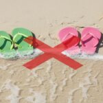 O diferencial dessas novas sandálias está no seu design esportivo e material de goma