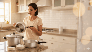 O que aconteceu quando lavei minhas panelas de alumínio com sabão de coco