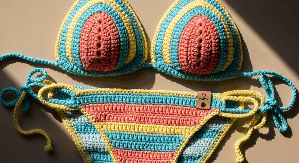 O biquíni de crochê perfeito para quem quer conforto, firmeza e estilo no verão