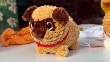 Amigurumi de cachorrinho pug para encantar com personalidade