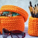 O melhor cachepot de crochê para decorar com charme natural