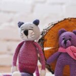 Amigurumi de gato siamês para criar peças fofas e detalhadas