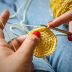 Ponto Trançado Circular para criar tapetes redondos e sousplats firmes