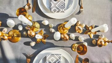 Transforme a decoração da sua ceia com itens que já tem em casa