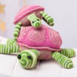 Amigurumi de tartaruga doméstica para criar uma peça fofa e divertida