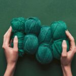 Faixa de inverno com ponto espiral texturizado para aquecer com estilo