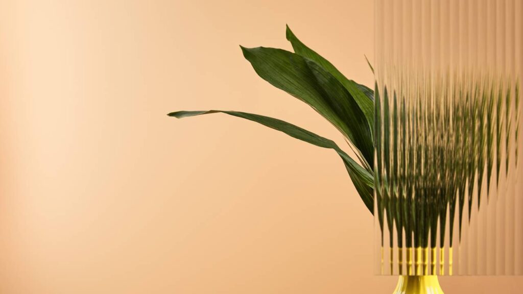 Cachepô de crochê para plantas com suporte de parede moderno e prático