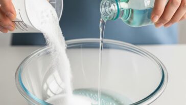 O bicarbonato de sódio e a água oxigenada são dois produtos comuns que, quando usados juntos, se transformam em uma pasta poderosa de limpeza, ideal para remover manchas, desinfetar e neutralizar odores sem produtos agressivos.