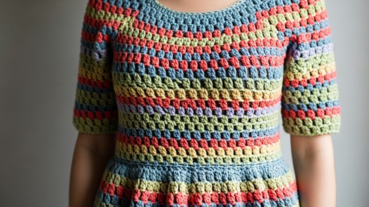 O vestido de crochê que modela o corpo sem esforço e é gostoso de fazer