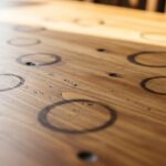 Água deixa marcas claras ou escuras, calor gera círculos na superfície e poeira, restos de comida ou produtos inadequados aceleram o desgaste