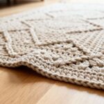 Como fazer um tapete retangular de crochê com acabamento perfeito