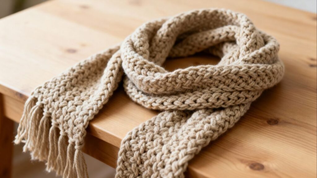 Fazer cachecol de crochê fica fácil com essas dicas de fio, ponto e acabamento limpo