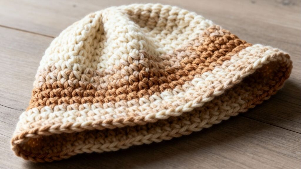 Como fazer uma touca de crochê que encaixa certinho na cabeça