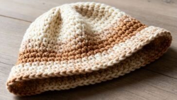 Como fazer uma touca de crochê que encaixa certinho na cabeça
