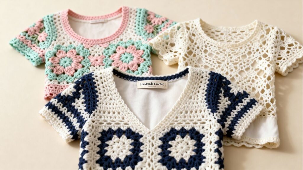 O passo a passo ideal para sua blusa de crochê sair do jeito que imagina