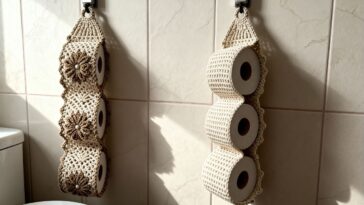 Passo a passo simples para criar um porta papel-higiênico prático e cheio de charme